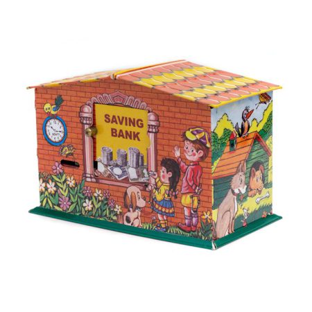 קופת בנק קלאסית פח