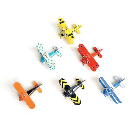 צעצוע פח מטוס מיני