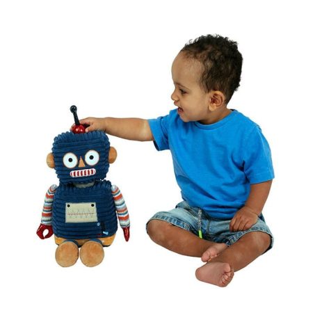 בובת רובוט כחול