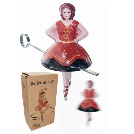 סביבון בלרינה פח