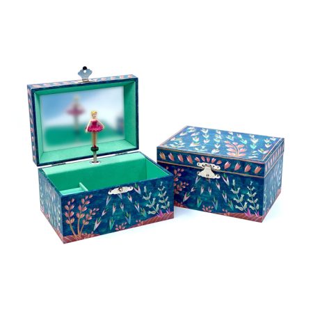 תיבת נגינה - בלרינה באביב כחולה