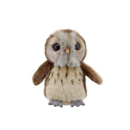 בובת מיני ינשוף חום