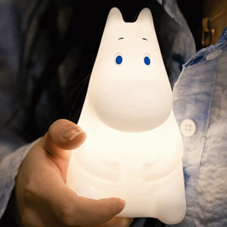 מנורת לילה מומין קטנה סיליקון