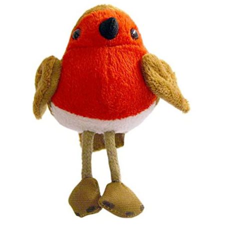 בובת אצבע ציפור אדום החזה