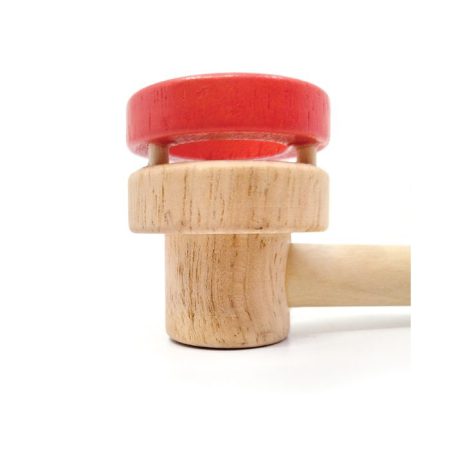 משחק רטרו כדור מרחף בנשיפה