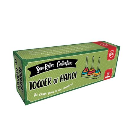 מגדל טבעות מעץ לילדים