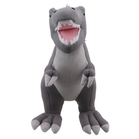 בובת טי רקס ענקית סרוגה