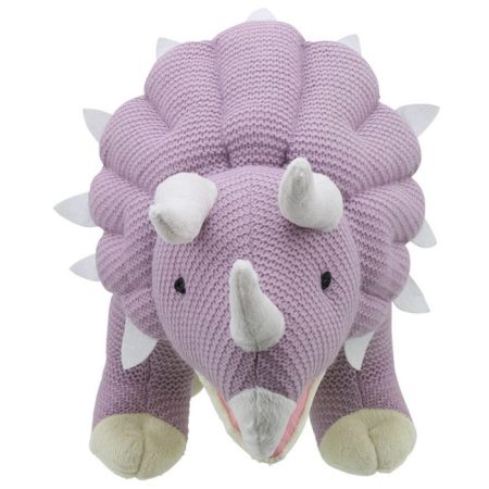 בובת דינוזאור סרוגה ענקית