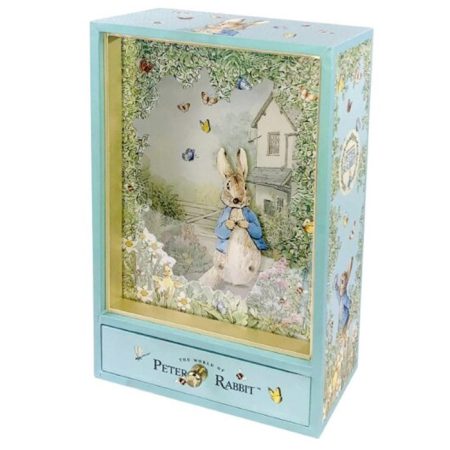 תיבת נגינה מוארת - פיטר הארנב גינה