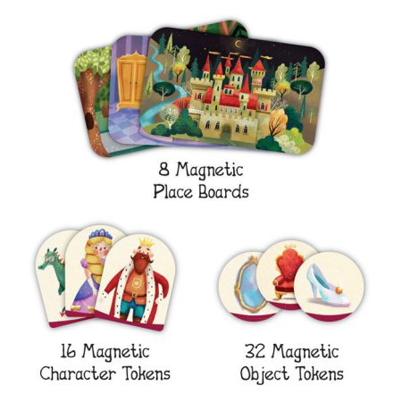 ספר משחק מגנטי - בממלכה רחוקה