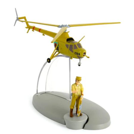 טין טין - מסוק צבאי צהוב תיאודורוס