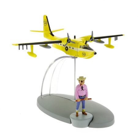 טין טין - מטוס ימי אוסטרלי צהוב