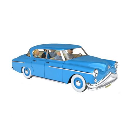 טין טין - מכונית אספנות כחולה המתורגמנים של קלקולוס