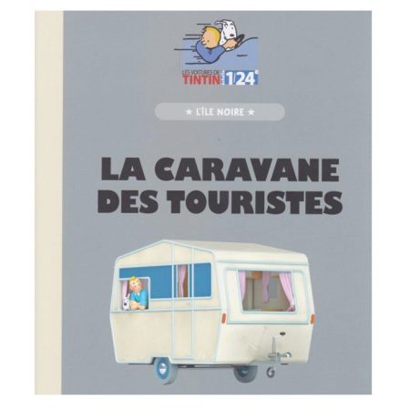 טין טין - מכונית אספנות קרוואן נגרר