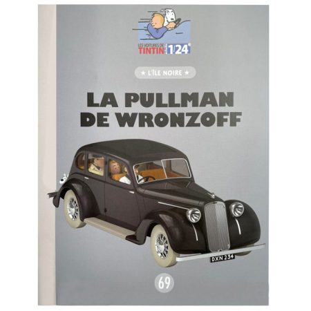 טין טין - מכונית אספנות שחורה הפולמן של וורונזוף