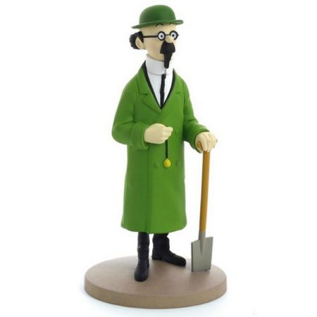 טין טין - דמות רזין פרופסור קלקולוס בגינה