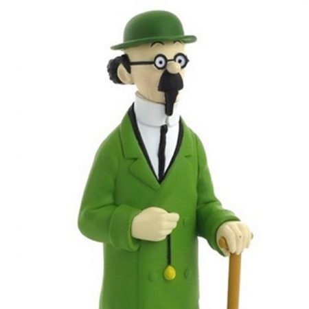 טין טין - דמות רזין פרופסור קלקולוס בגינה