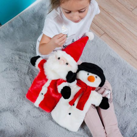 בובת כפפה - איש שלג