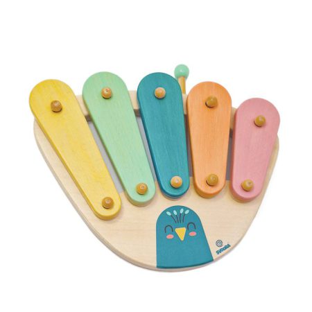 קסילופון עץ - טווס