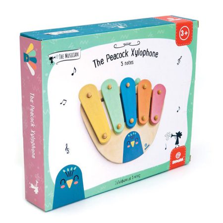 קסילופון עץ - טווס