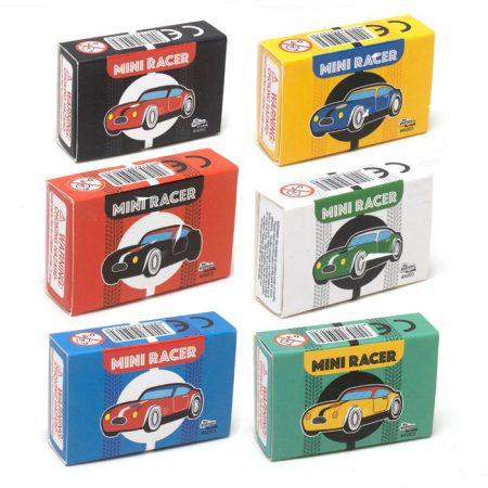 צעצוע פח - מכונית מיני מירוץ בקופסא