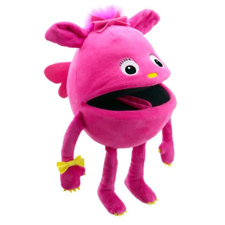 בובת כפפה - מפלצת ורודה