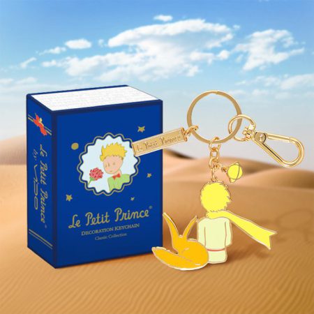 מחזיק מפתחות בקופסא מהודרת - הנסיך הקטן שועל