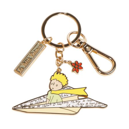 מחזיק מפתחות בקופסא מהודרת - הנסיך הקטן מטוס נייר