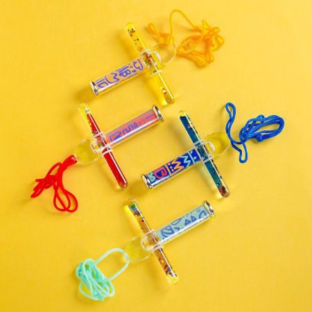 קליידוסקופ מקל שמן מיני - צבעוני