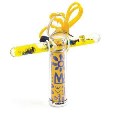 קליידוסקופ מקל שמן מיני - צהוב