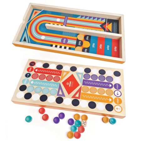 לוח משחק משולב - לודו וסלינגשוט