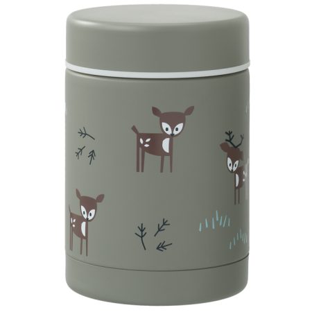 צנצנת אוכל תרמית - אילים ירוק