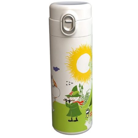 בקבוק/תרמוס מומינים 420 מ״ל - ירוק