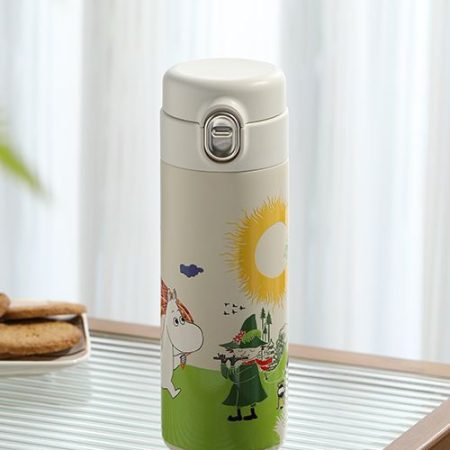 בקבוק/תרמוס מומינים 420 מ״ל - ירוק