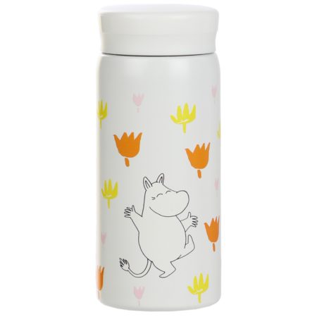 בקבוק/תרמוס מומינים 200 מ״ל - מומין פרחים