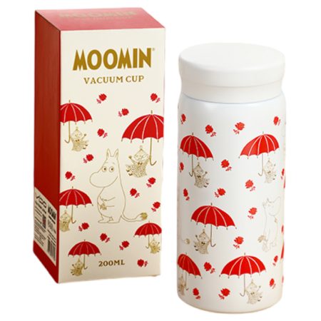 בקבוק/תרמוס מומינים 200 מ״ל - מומין מטריות