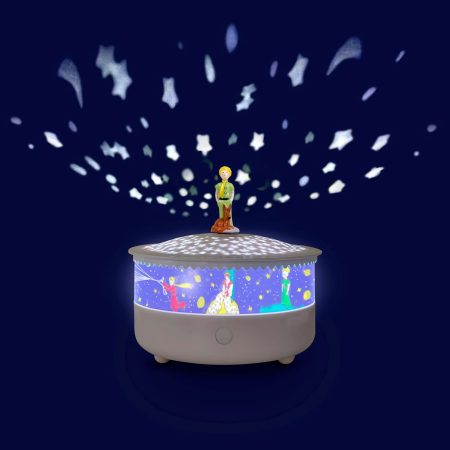 מנורה ומקרן כוכבים - הנסיך הקטן