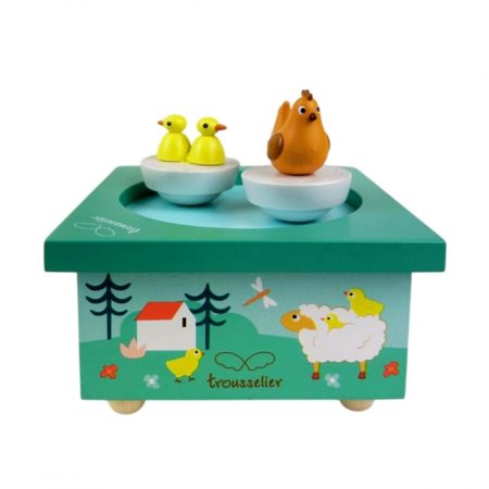 תיבת נגינה - דמויות מסתובבות חווה