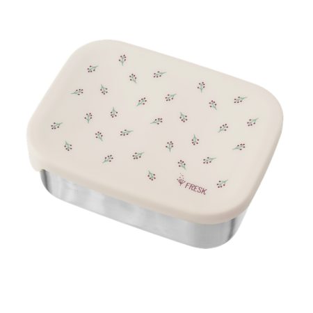 קופסת אוכל נירוסטה וסיליקון - פירות יער