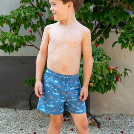 בגד ים - מכנס קצר כרישים