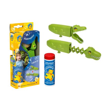 בועות סבון - תנין תופס בועות