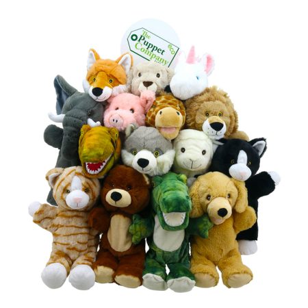 דיספליי - 14 זרועות לבובות כפפה בהשאלה